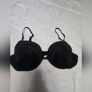 Calvin Klein Black Lace Trim Bra